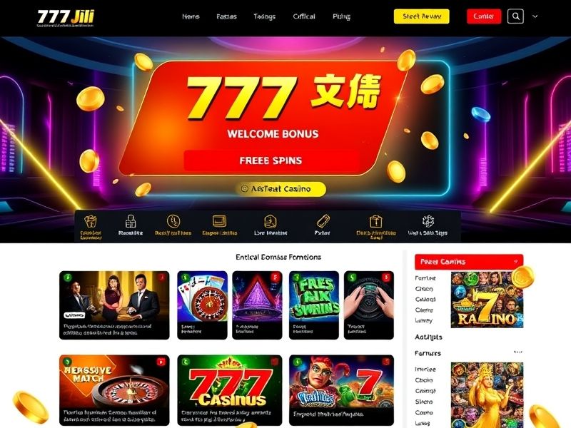 Welcome to 777jili.com – your premier destination for exciting online casino games, including popular slots, live dealers, and poker. Enjoy exclusive bonuses and promotions for new and registered players.